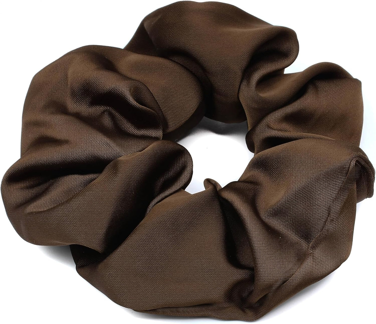 Large luxurious satin hair tie
