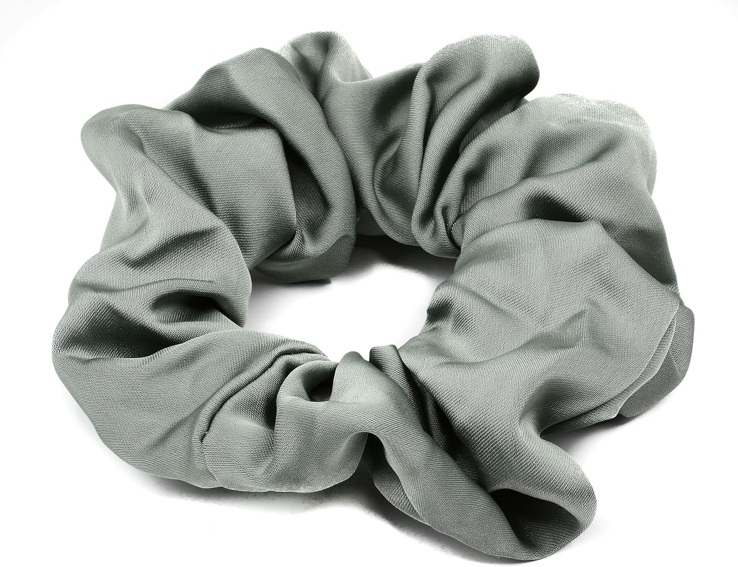Large luxurious satin hair tie