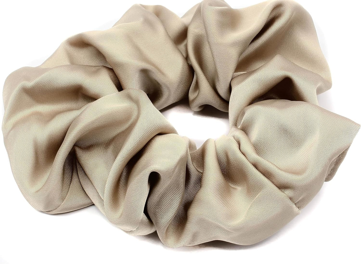 Large luxurious satin hair tie