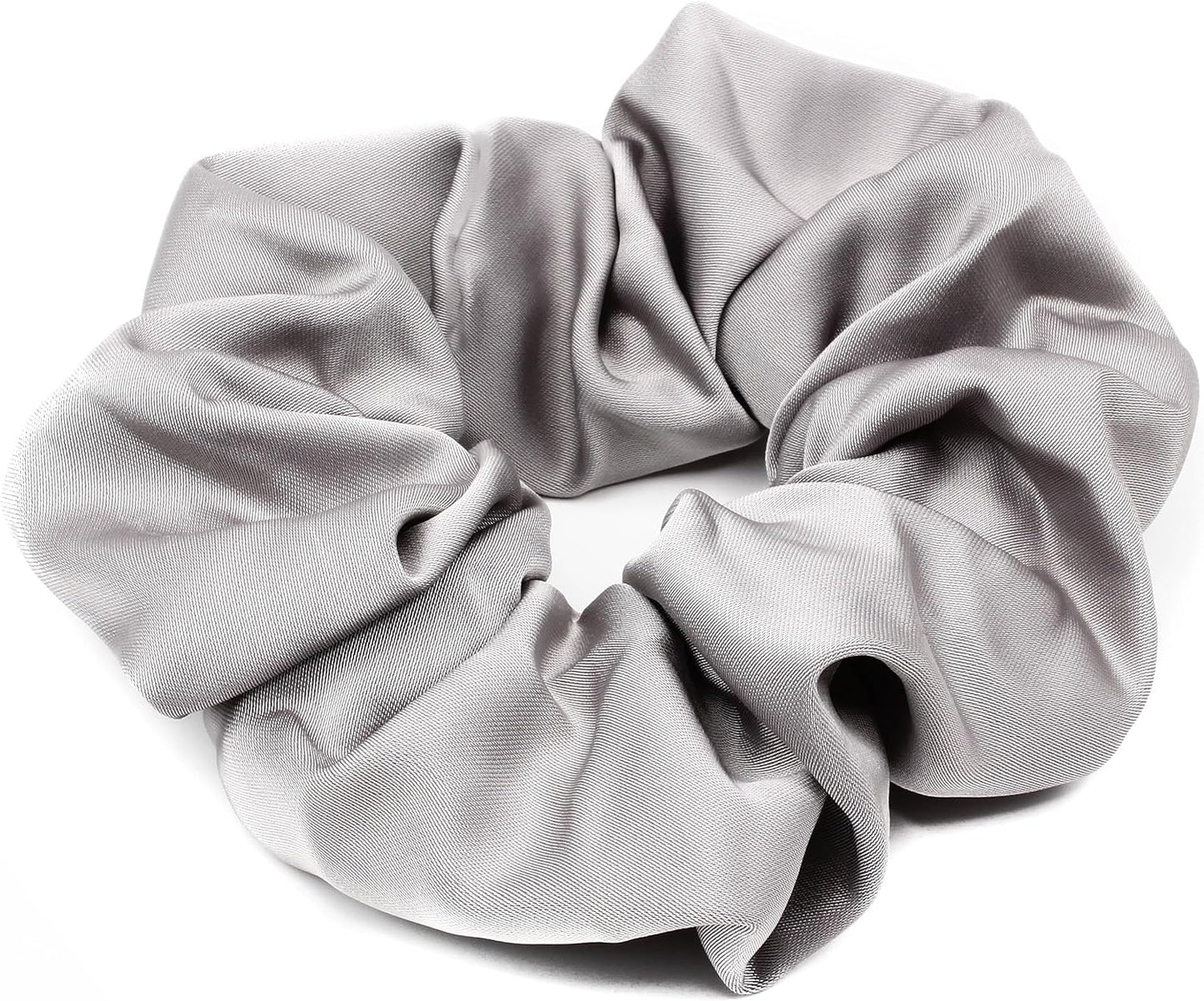 Large luxurious satin hair tie