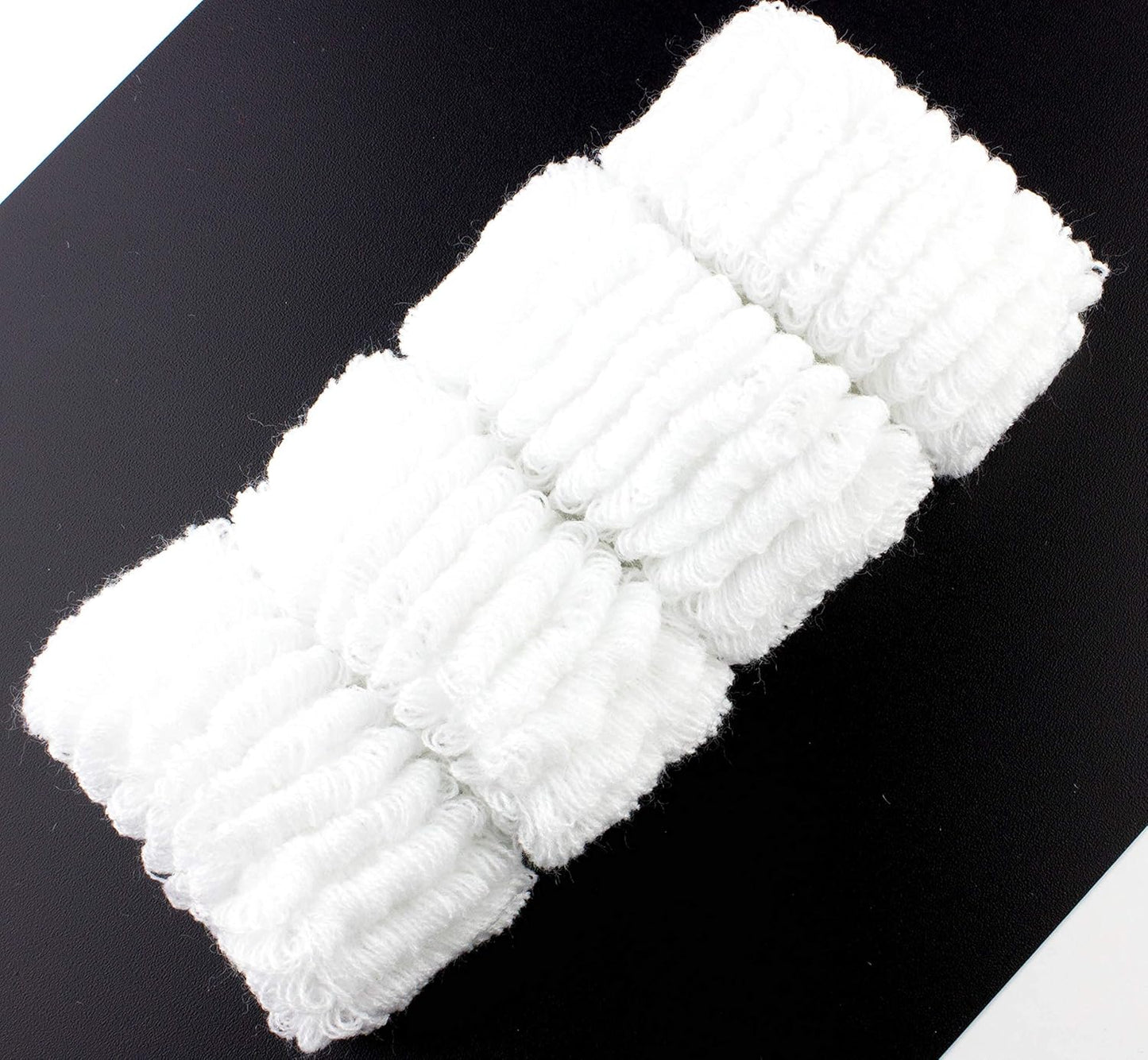 12pcs stretchy donut scrunchies