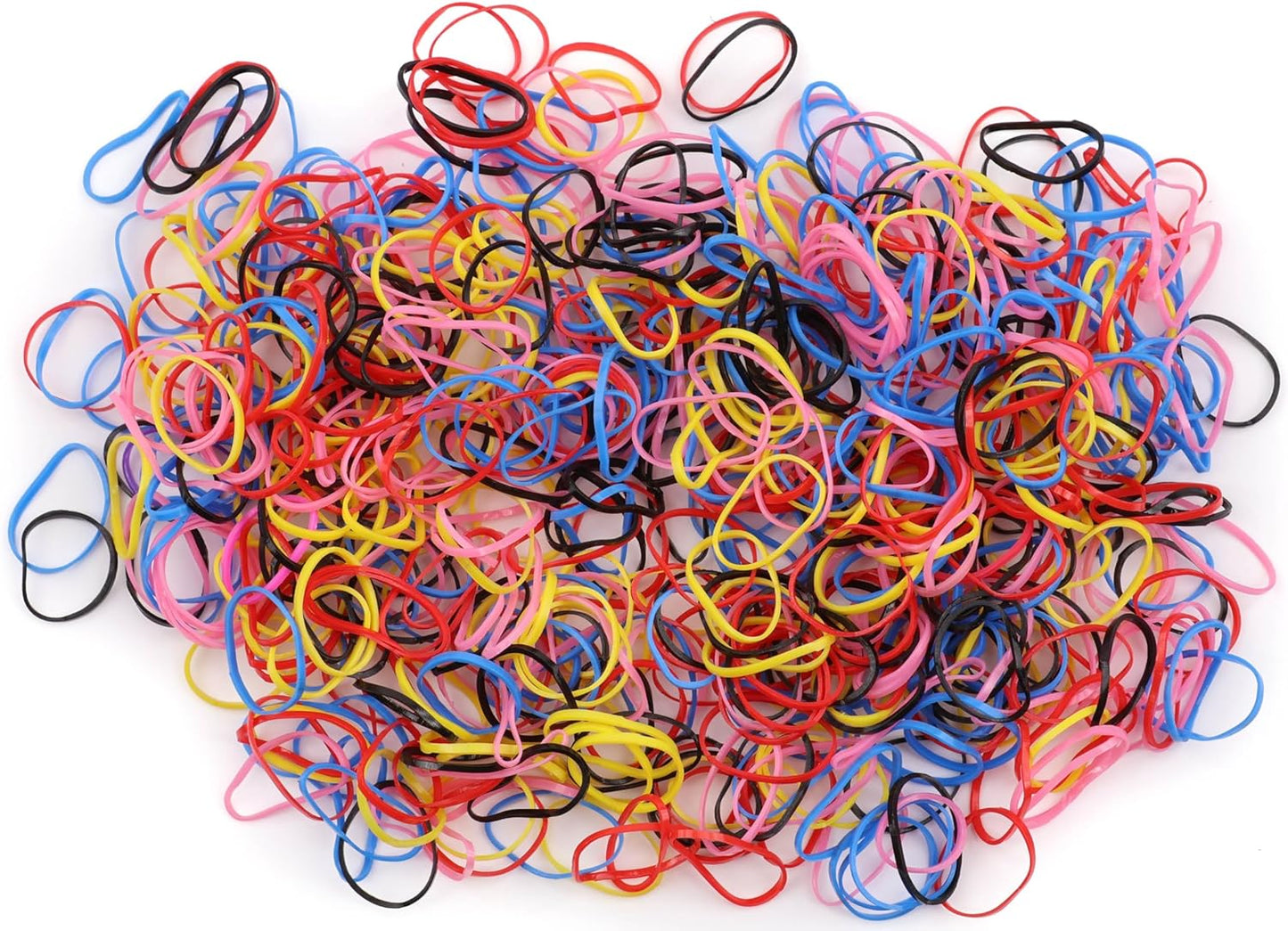 500pcs Mini hair elastic bands