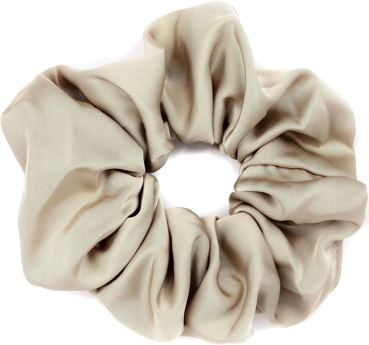 Large luxurious satin hair tie