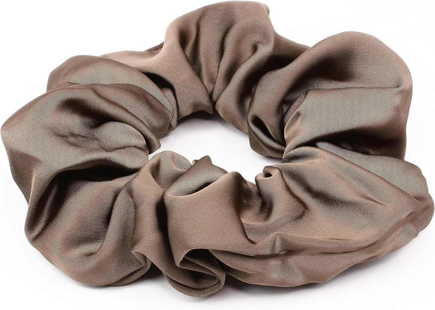 Large luxurious satin hair tie