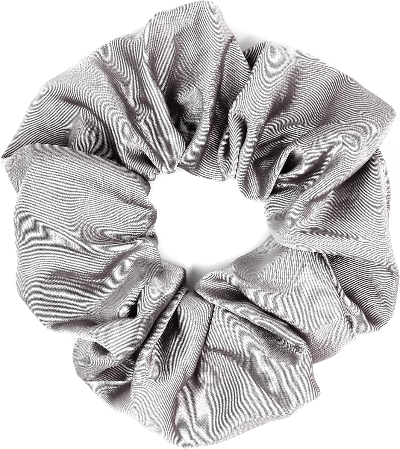 Large luxurious satin hair tie