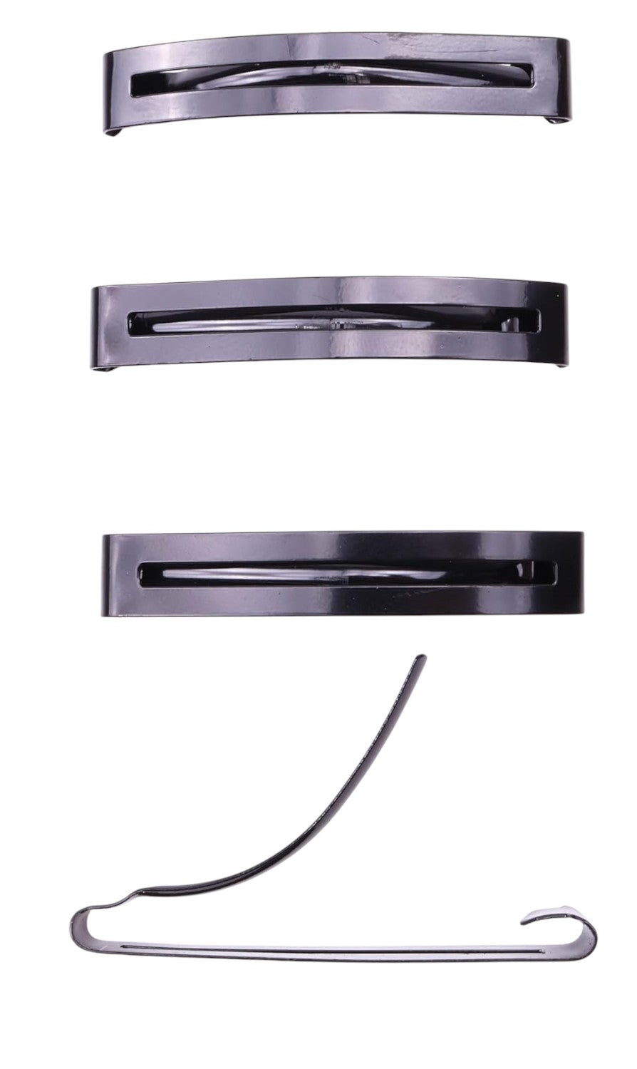 Pack of 4 slim Barrette Hair clip
