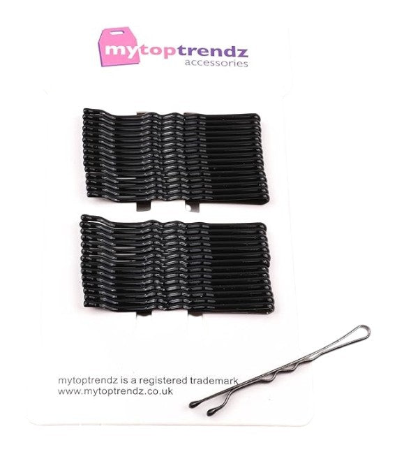 Pack of 32 Kirby bobby hair grip 5CM
