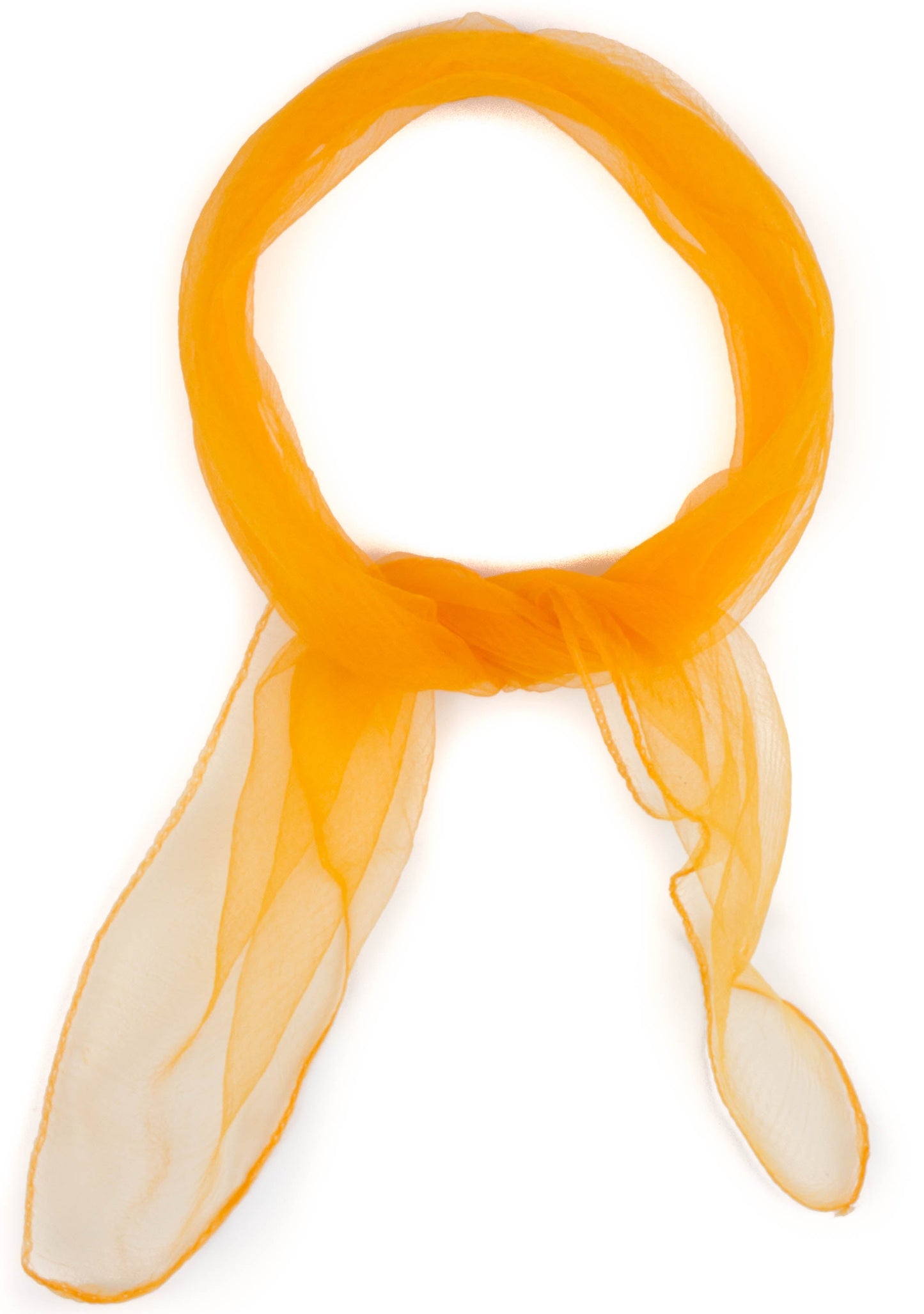 Square chiffon plain scarf