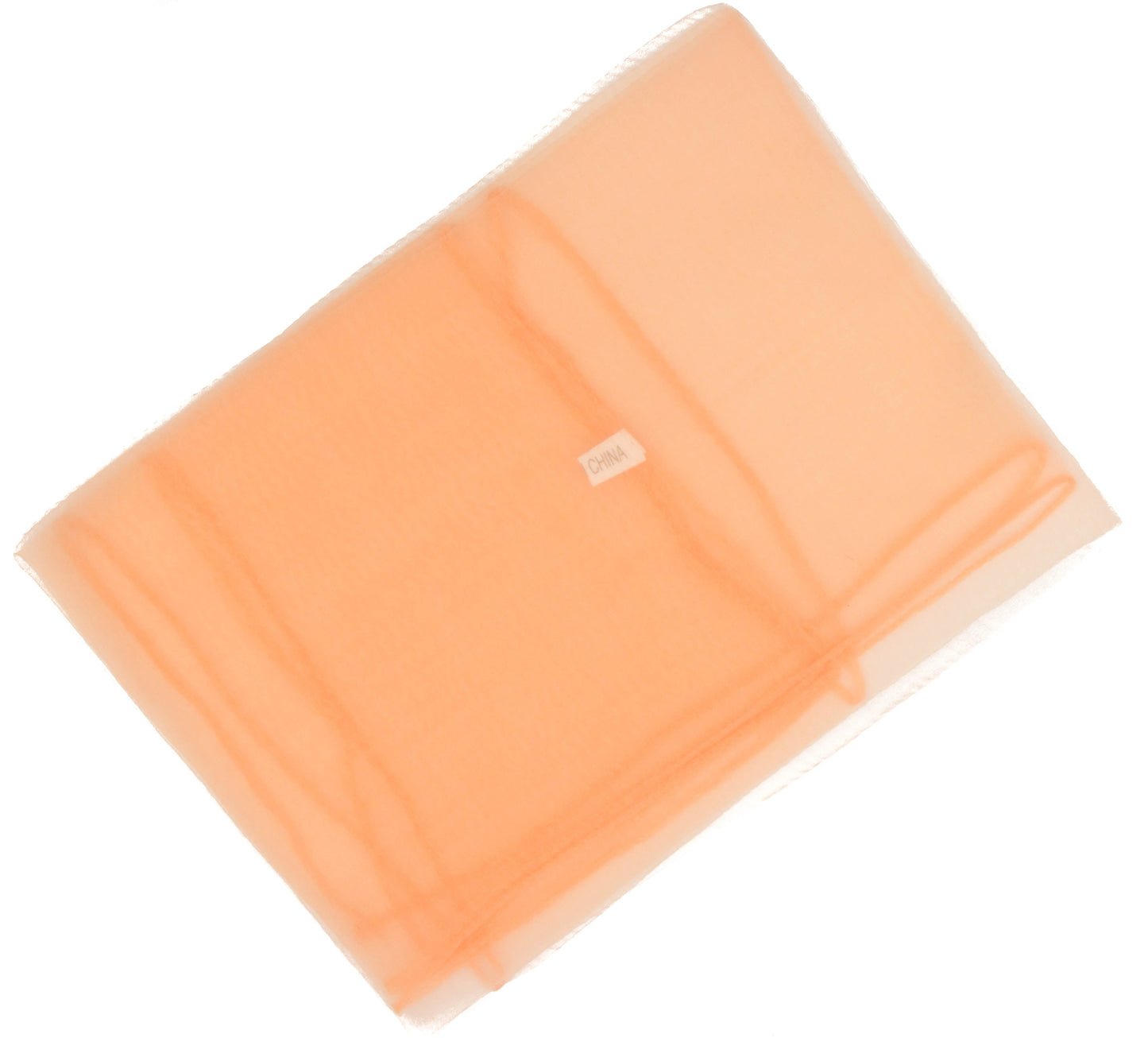 Square chiffon plain scarf