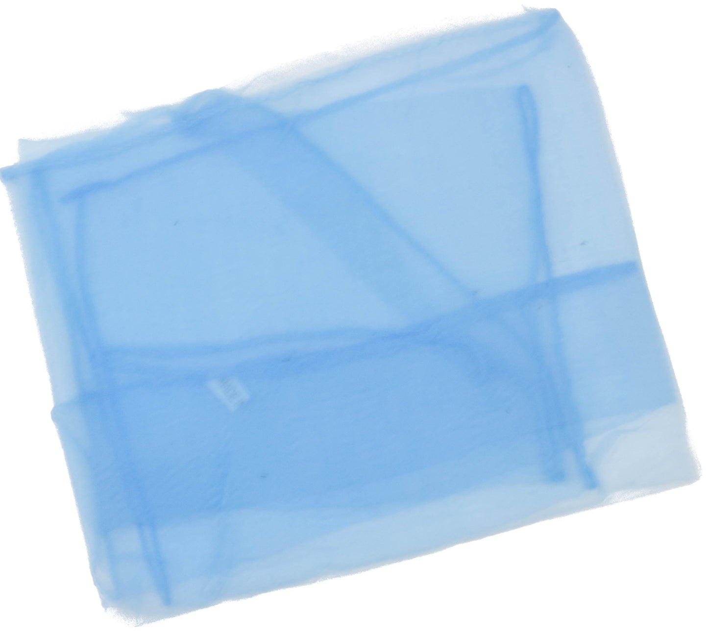 Square chiffon plain scarf