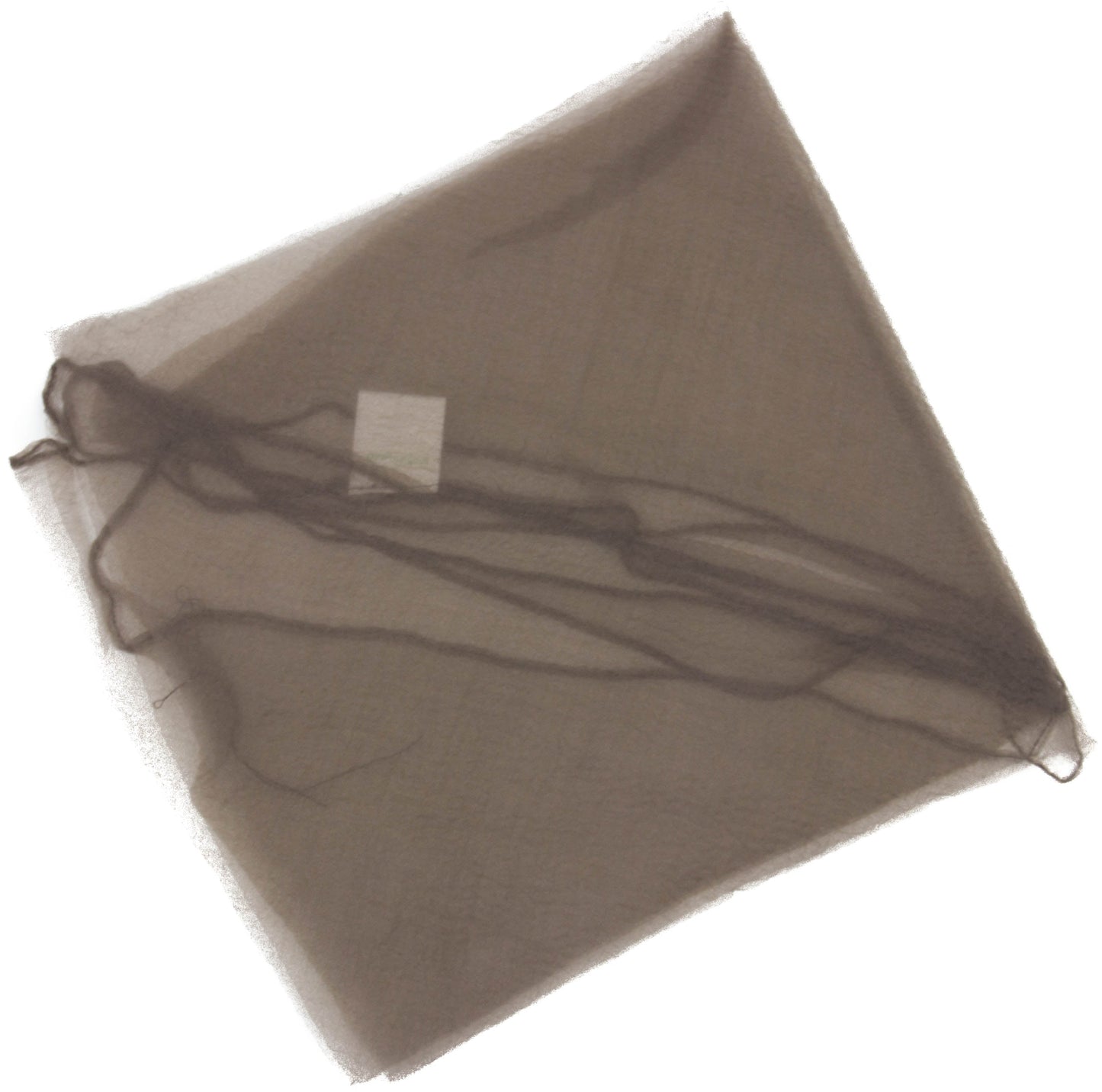 Square chiffon plain scarf