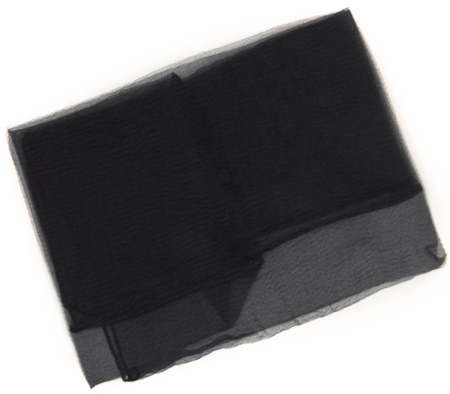 Square chiffon plain scarf