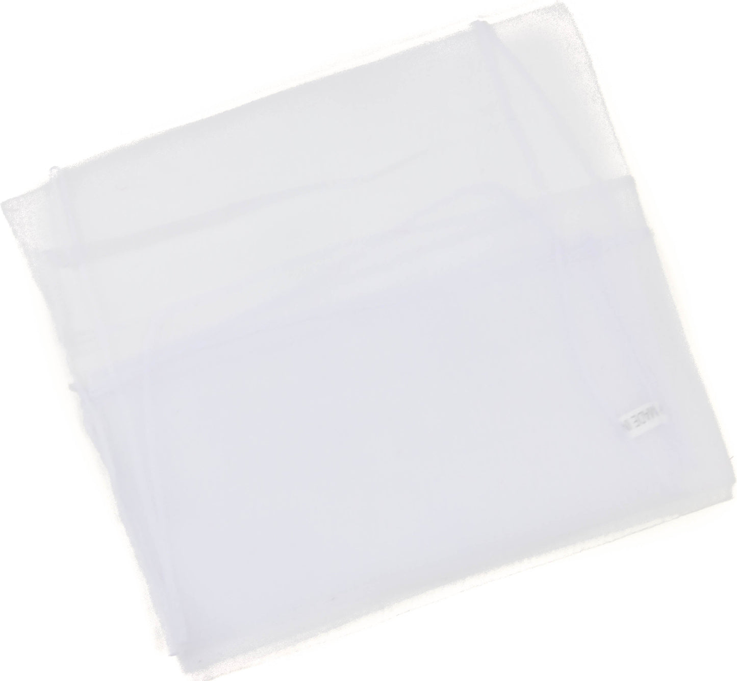 Square chiffon plain scarf