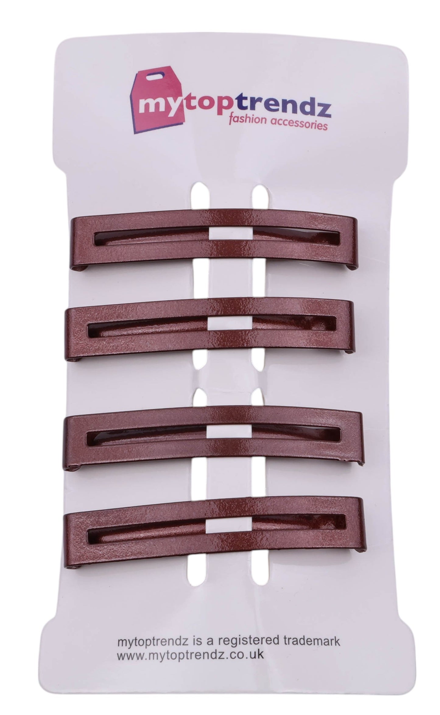 Pack of 4 slim Barrette Hair clip