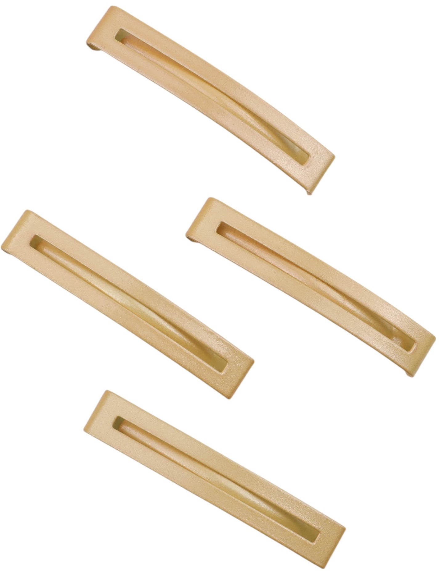 Pack of 4 slim Barrette Hair clip