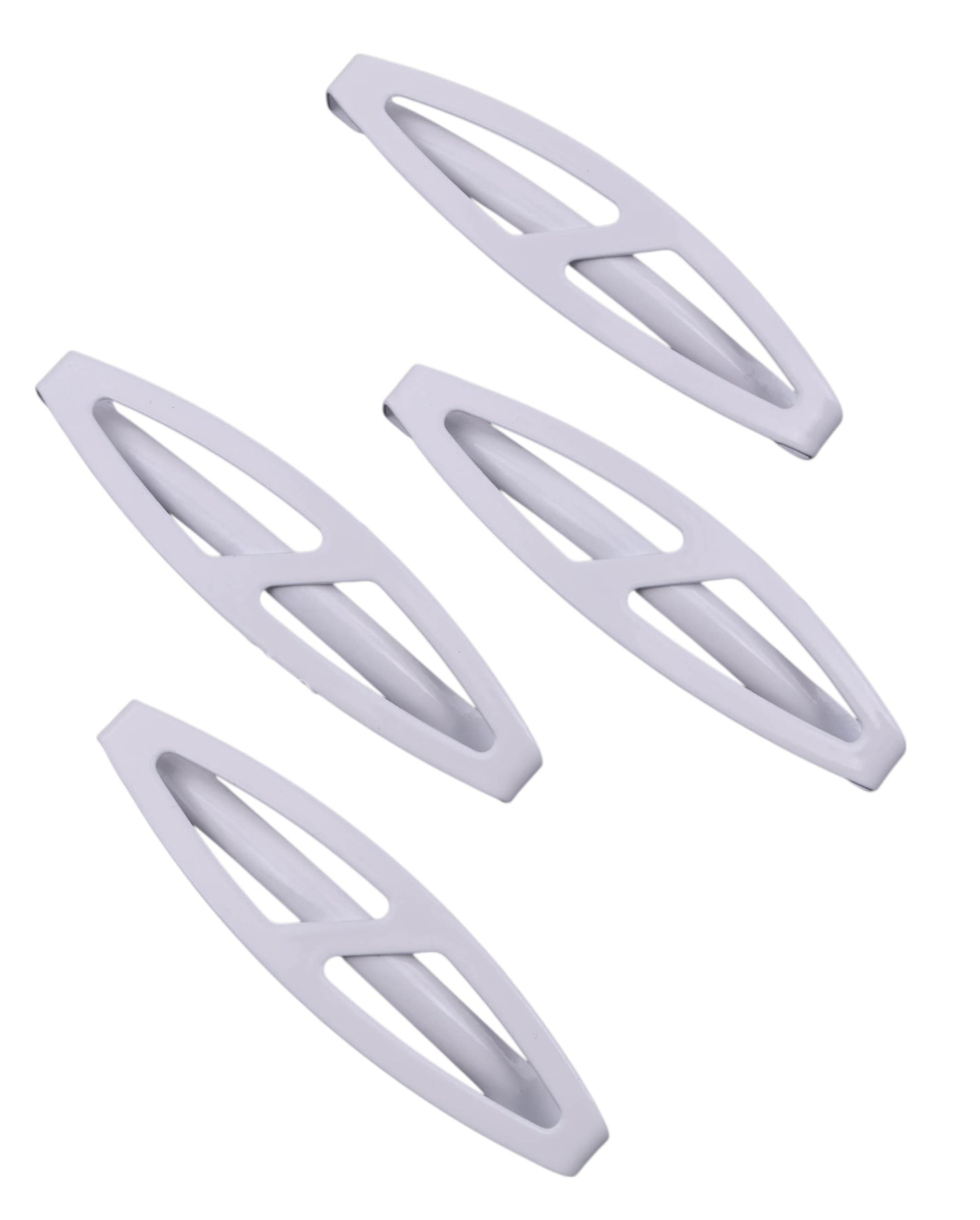 4pcs oval slash barrette Hair clip