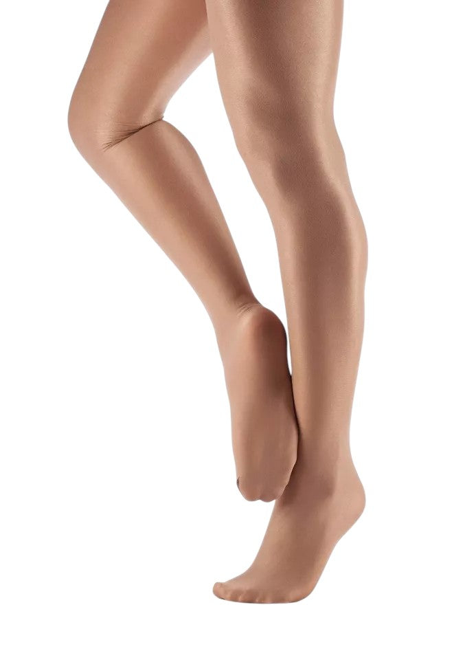 Ultra shimmery soft opaque footed tight