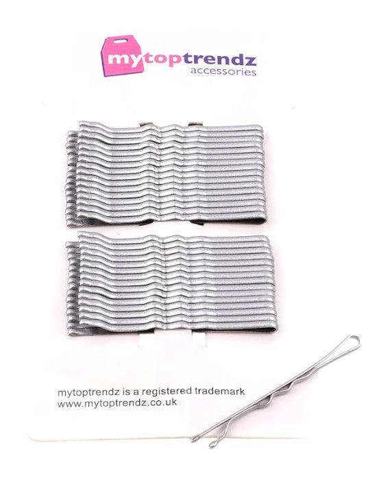 Pack of 32 Kirby bobby hair grip 5CM