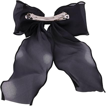 Barrette Bow Knot Organza Hair Clip