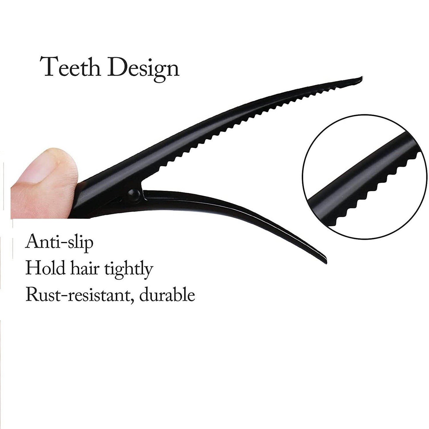 4 pcs Large alligator claw beak clip