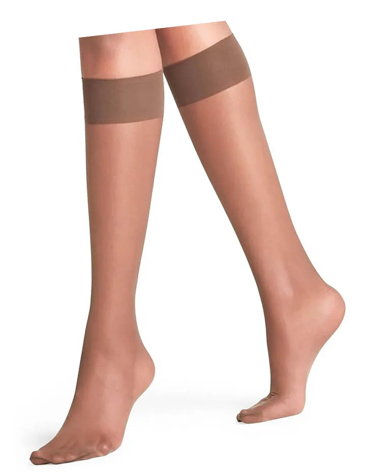 4 pairs- Women's knee highs 15 denier sheer socks