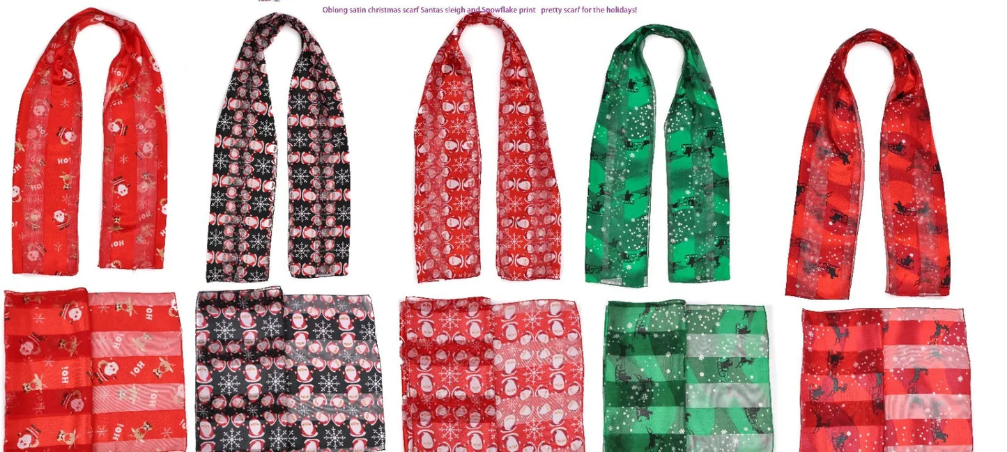 CHRISTMAS FESTIVE & NOVELTY SCARF