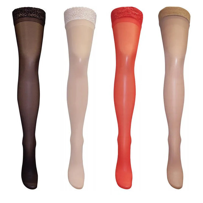 Lace Top Sheer Holdups Stocking for women