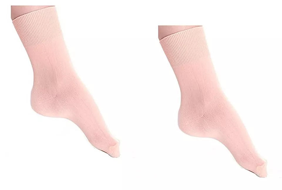 Pair of ballet ankle dance socks
