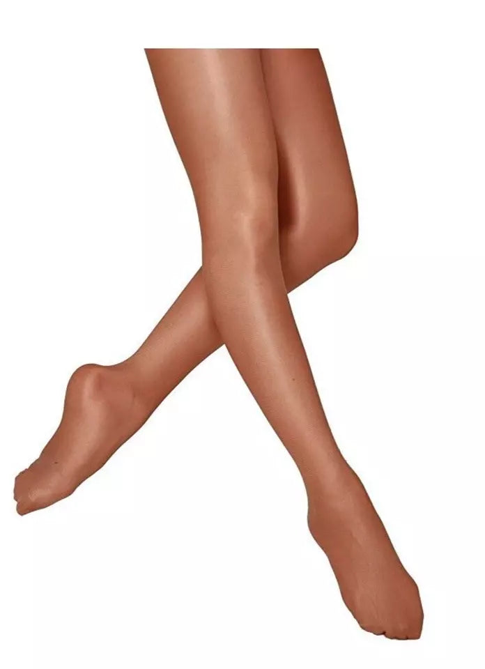 Ultra shimmery soft opaque footed tight