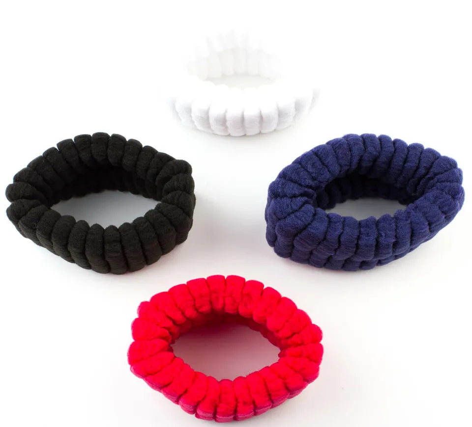 Thick chunky Donuts scrunchies