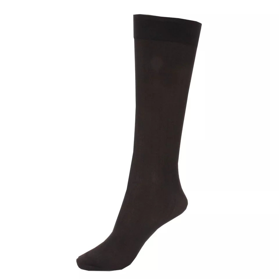 3 pair soft Opaque Knee High Socks