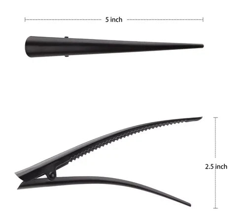 2 PCS Large alligator beak clip