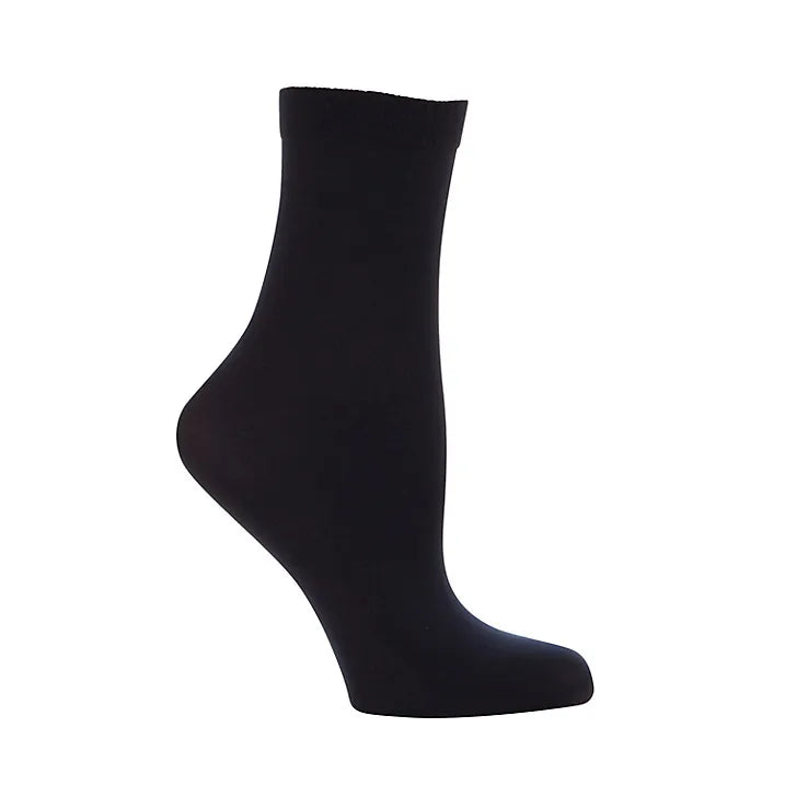 3 pair Soft Opaque Anklet Socks