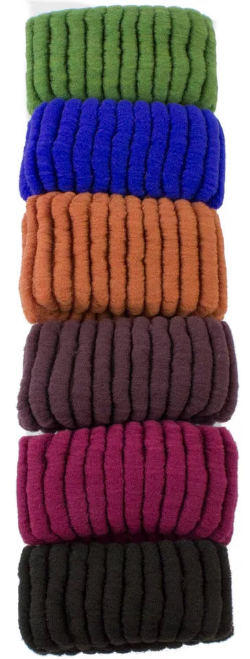 Thick chunky Donuts scrunchies