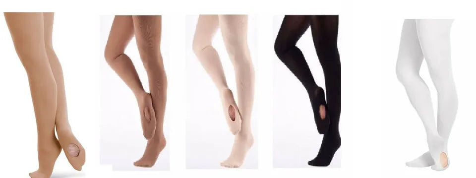 60 Den intermediate convertible dance tights