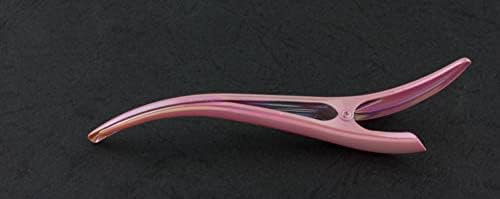 S Shape Metal Hair Grip for Women. Large Beak Hair Clips Concord Flamingo Alligator Clips Curved (Pack of 2)