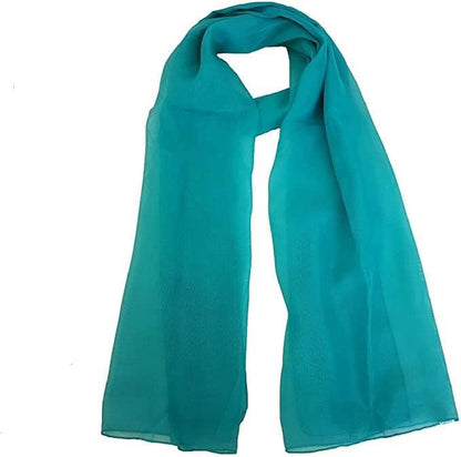 Classy plain chiffon scarf