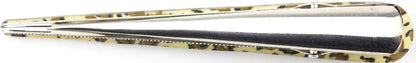 Large Animal Print Silver Beak Hair Clip 13cm Long Concorde Flamingo Alligator Hair Grip for Women Updo Styling (1 Piece)