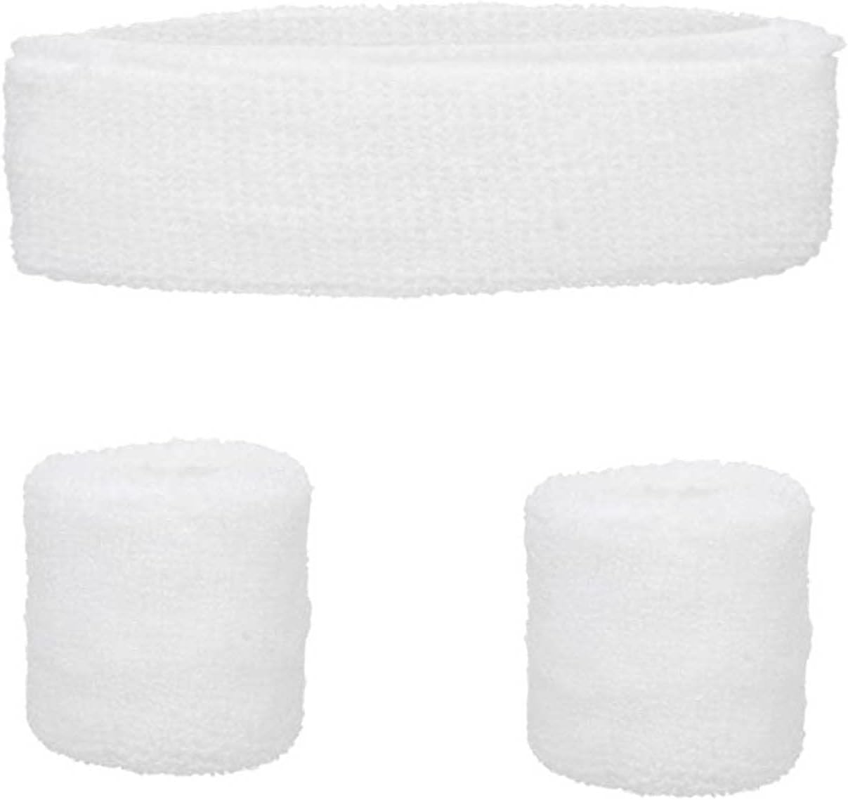 Sweatbands Headband Wristband Set