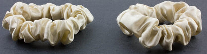 2pcs pure silk small scrunchies