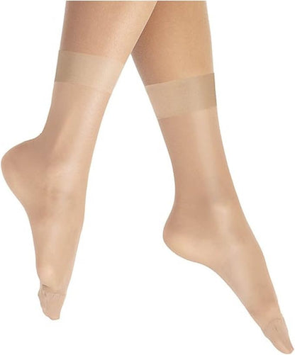 Glossy Sheer Anklet Socks