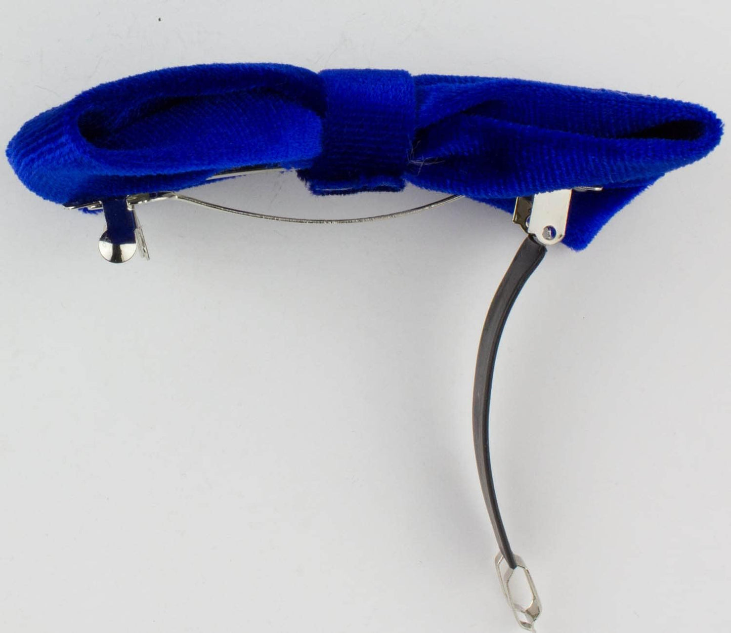 Pair of velvet bow hair clip