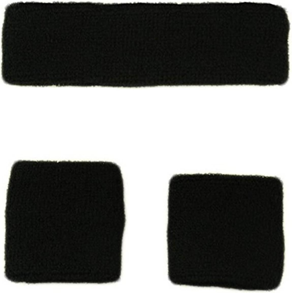 Sweatbands Headband Wristband Set