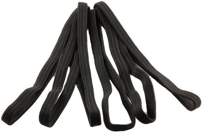 Pack of 6 unisex elastic bands 10mm (1cm)
