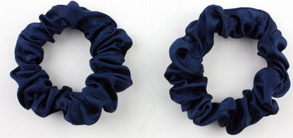 2pcs pure silk small scrunchies