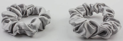 2pcs pure silk small scrunchies