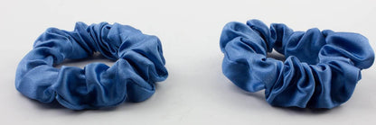 2pcs pure silk small scrunchies