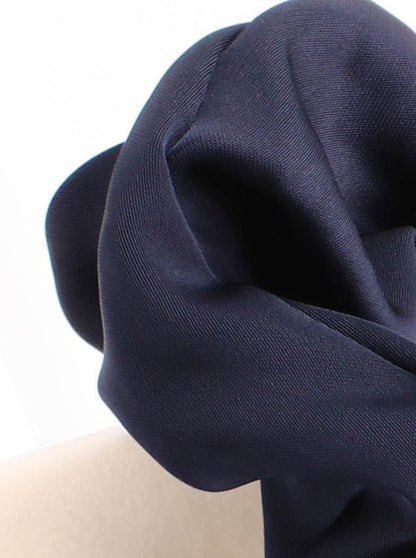 Large luxurious satin hair tie