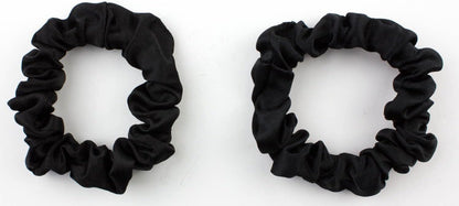 2pcs pure silk small scrunchies