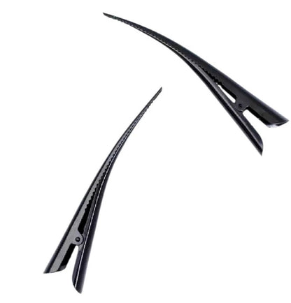 Large Metal Beak Hair Clip Concorde Pelican Clip with Crystals Glitter for Women Hair Styling